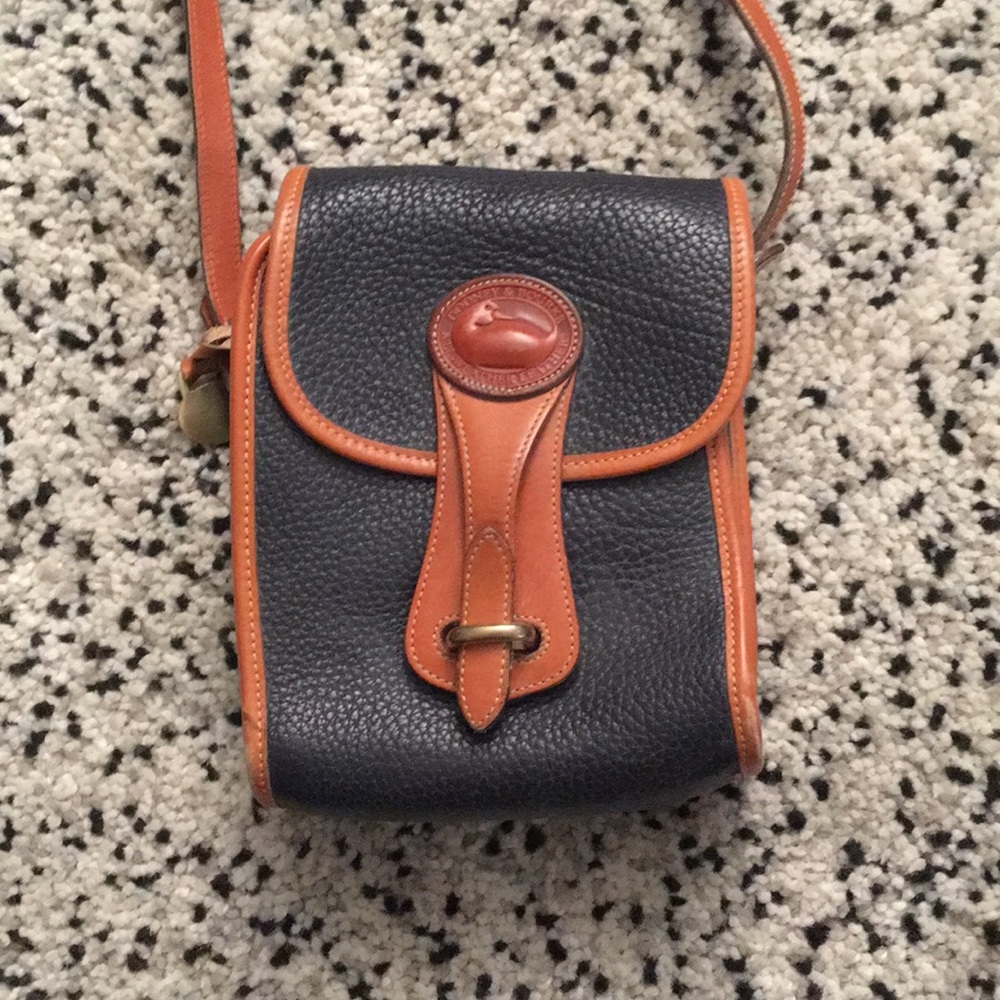 Dooney & Bourke Black Leather Crossbody Bag